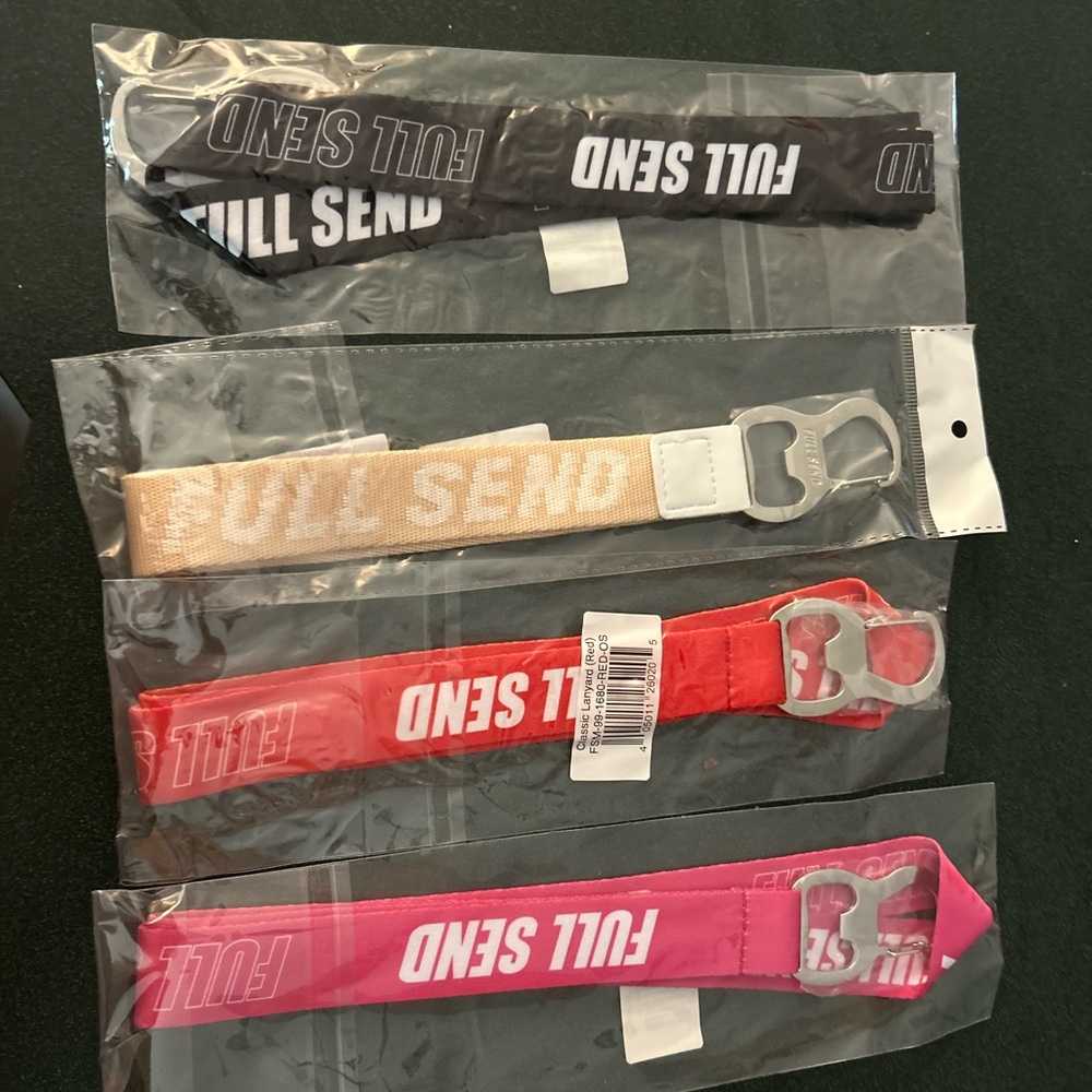 Full Send Bottle Opener Wristbands